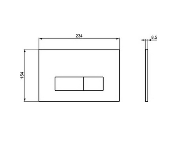 клавиша IDEAL STANDARD OLEAS